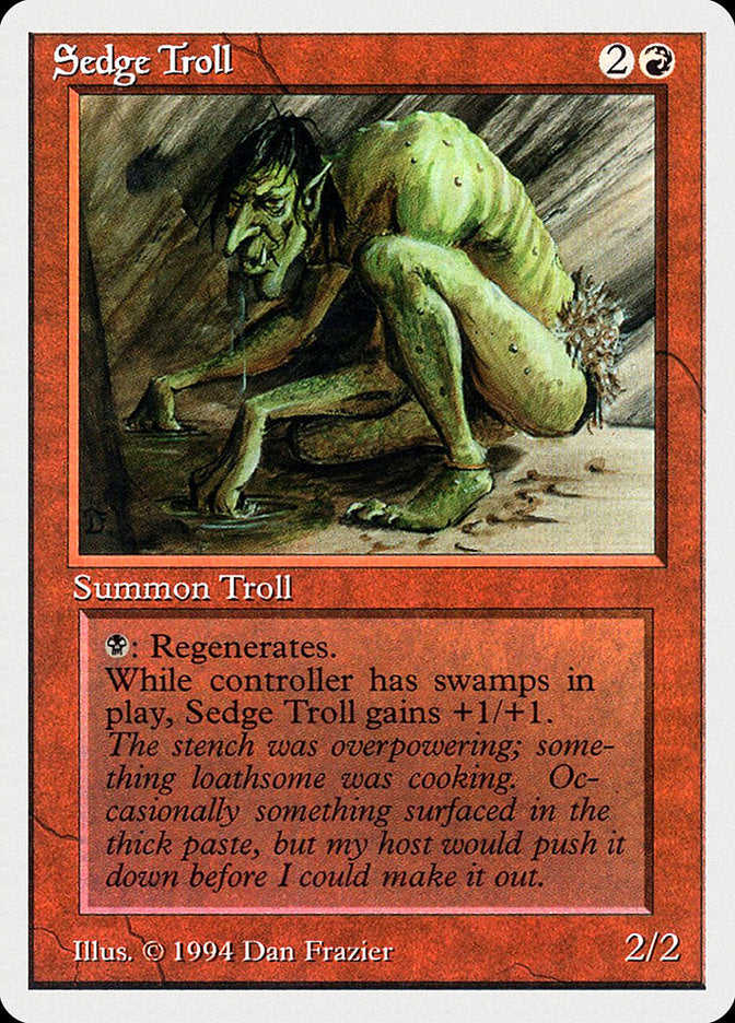 Sedge Troll [Summer Magic / Edgar] | Galaxy Games LLC