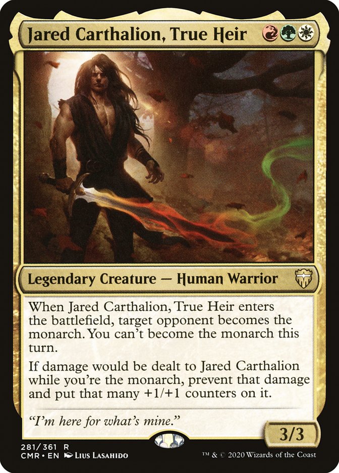 Jared Carthalion, True Heir [Commander Legends] | Galaxy Games LLC