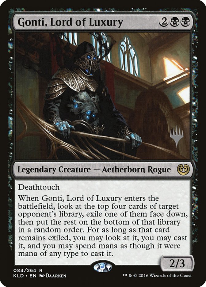 Gonti, Lord of Luxury (Promo Pack) [Kaladesh Promos] | Galaxy Games LLC