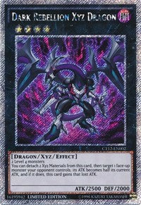 Dark Rebellion Xyz Dragon [CT12-EN002] Secret Rare | Galaxy Games LLC