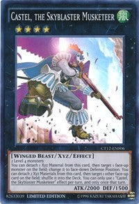 Castel, the Skyblaster Musketeer [CT12-EN006] Super Rare | Galaxy Games LLC