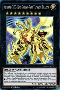 Number C107: Neo Galaxy-Eyes Tachyon Dragon [MP15-EN023] Super Rare | Galaxy Games LLC