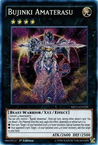 Bujinki Amaterasu [MP15-EN029] Secret Rare | Galaxy Games LLC