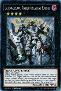 Cairngorgon, Antiluminescent Knight [MP15-EN030] Super Rare | Galaxy Games LLC