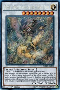 Baxia, Brightness of the Yang Zing [MP15-EN096] Secret Rare | Galaxy Games LLC