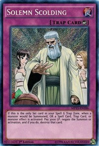 Solemn Scolding [MP15-EN186] Secret Rare | Galaxy Games LLC