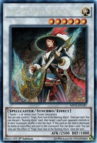 Virgil, Rock Star of the Burning Abyss [MP15-EN187] Secret Rare | Galaxy Games LLC