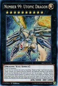 Number 99: Utopic Dragon [MP15-EN190] Secret Rare | Galaxy Games LLC