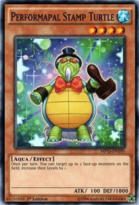 Performapal Stamp Turtle [MP15-EN195] Common | Galaxy Games LLC