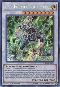 PSY-Framelord Omega [HSRD-EN035] Secret Rare | Galaxy Games LLC