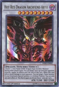 Hot Red Dragon Archfiend Abyss [HSRD-EN041] Ultra Rare | Galaxy Games LLC