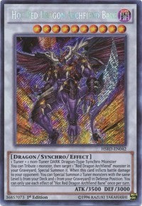 Hot Red Dragon Archfiend Bane [HSRD-EN042] Secret Rare | Galaxy Games LLC