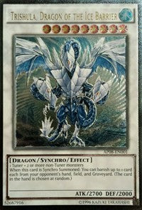 Trishula, Dragon of the Ice Barrier [AP08-EN001] Ultimate Rare | Galaxy Games LLC