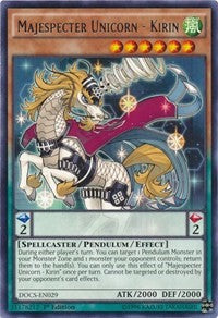 Majespecter Unicorn - Kirin [DOCS-EN029] Rare | Galaxy Games LLC