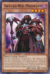 Skilled Red Magician [DOCS-EN036] Rare | Galaxy Games LLC