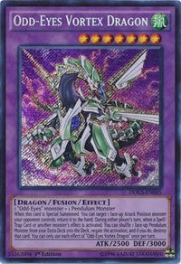 Odd-Eyes Vortex Dragon [DOCS-EN045] Secret Rare | Galaxy Games LLC