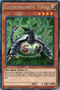 Electromagnetic Turtle [YGLD-ENA00] Secret Rare | Galaxy Games LLC