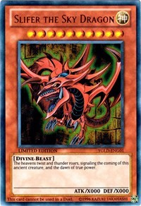 Slifer the Sky Dragon [YGLD-ENG01] Ultra Rare | Galaxy Games LLC