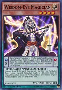 Wisdom-Eye Magician [SDMP-EN005] Super Rare | Galaxy Games LLC