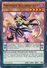 Performapal Skullcrobat Joker [SDMP-EN006] Common | Galaxy Games LLC