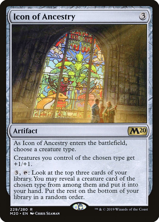 Icon of Ancestry [Core Set 2020] | Galaxy Games LLC