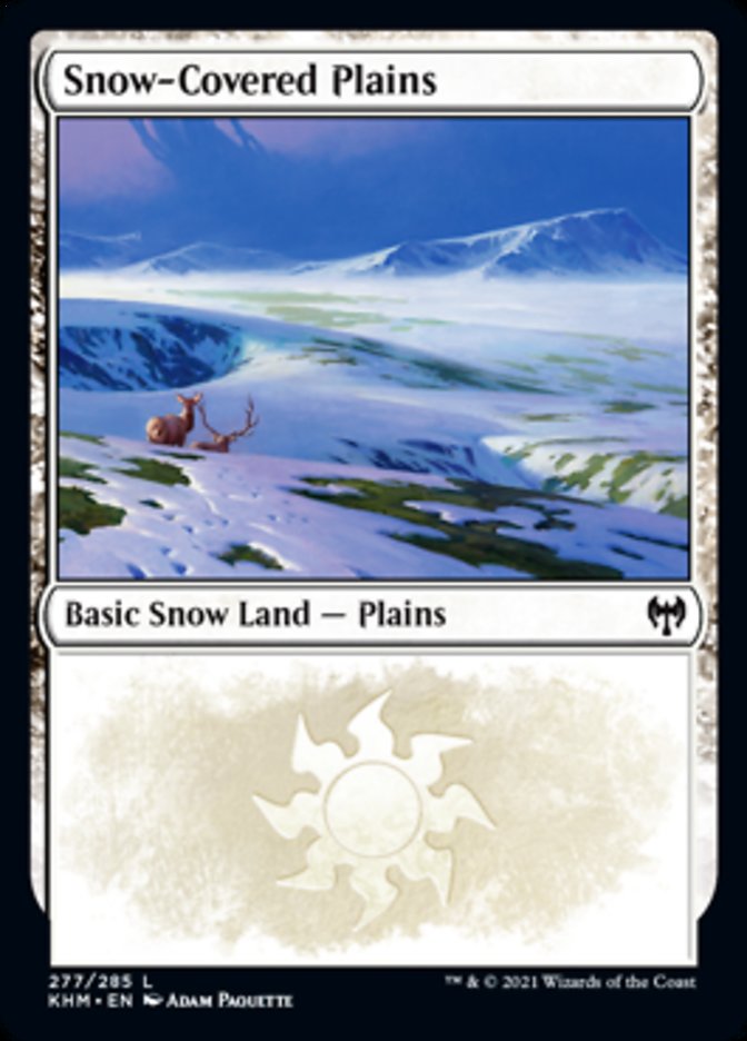 Snow-Covered Plains (277) [Kaldheim] | Galaxy Games LLC