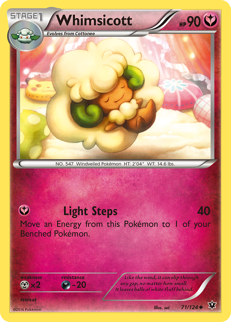 Whimsicott (71/124) [XY: Fates Collide] | Galaxy Games LLC