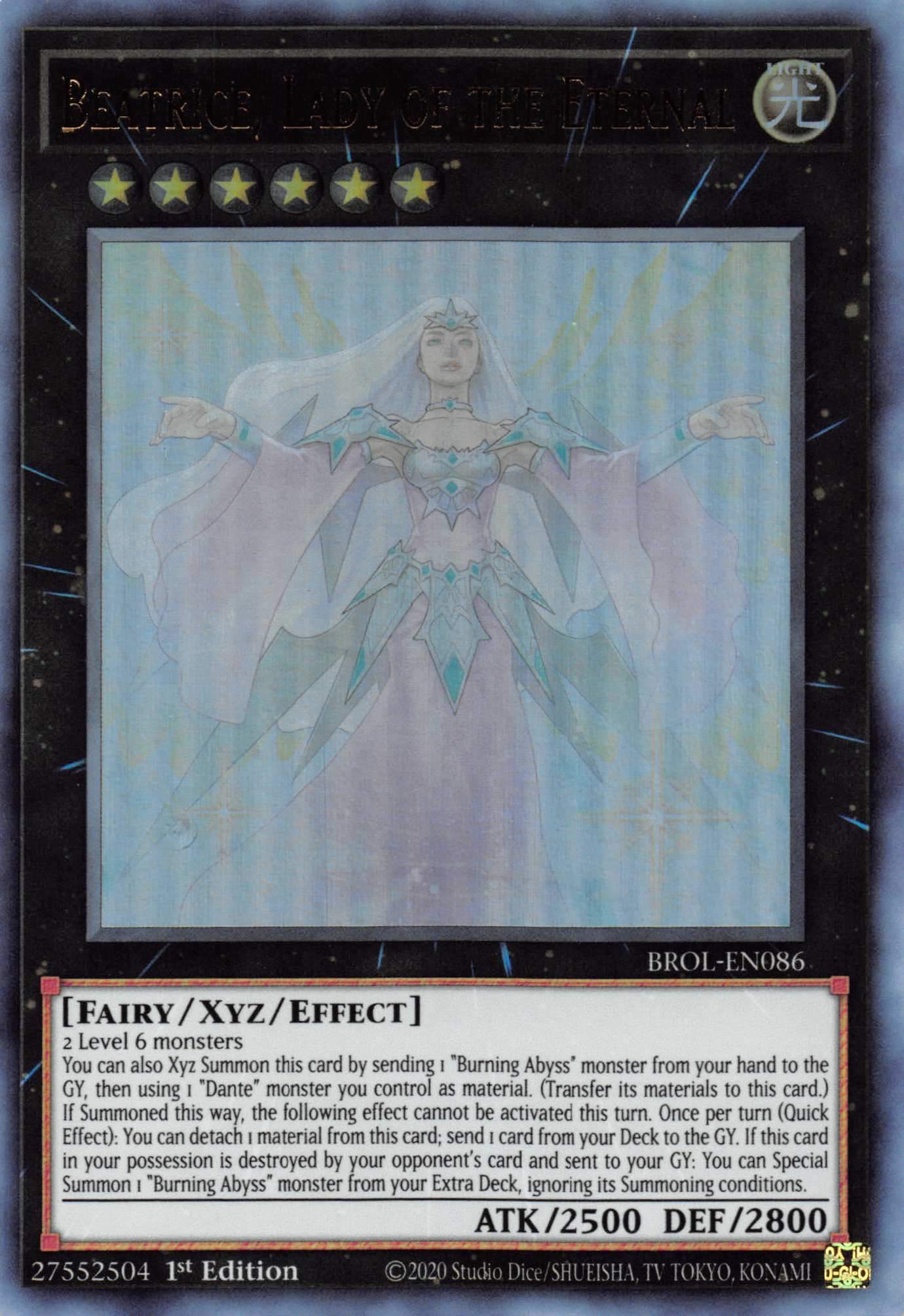 Beatrice, Lady of the Eternal [BROL-EN086] Ultra Rare | Galaxy Games LLC