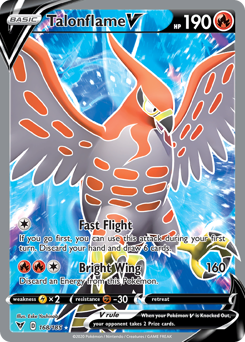 Talonflame V (168/185) [Sword & Shield: Vivid Voltage] | Galaxy Games LLC