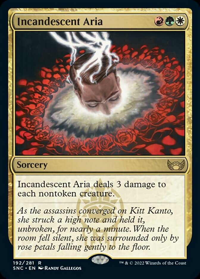 Incandescent Aria [Streets of New Capenna] | Galaxy Games LLC