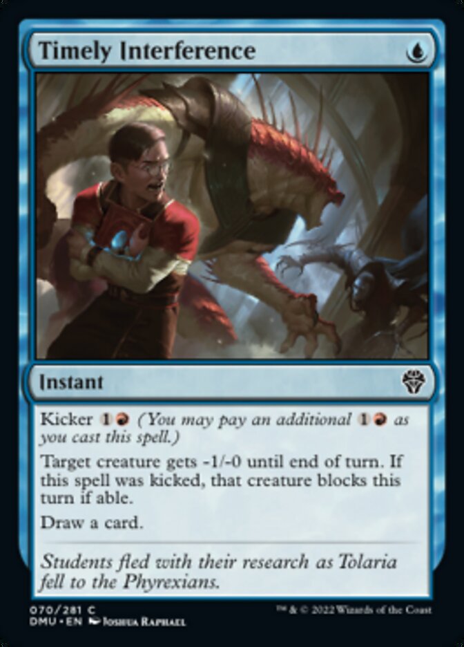 Timely Interference [Dominaria United] | Galaxy Games LLC