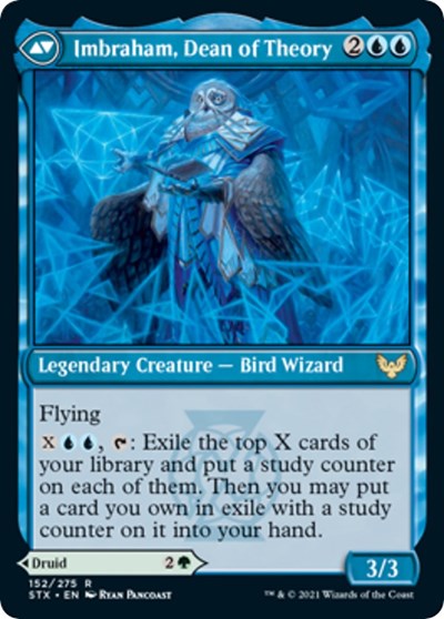Kianne, Dean of Substance // Imbraham, Dean of Theory [Strixhaven: School of Mages Prerelease Promos] | Galaxy Games LLC