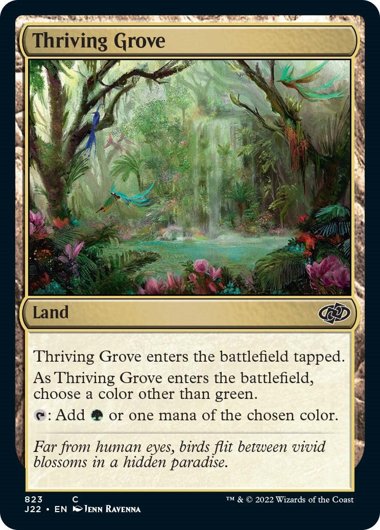 Thriving Grove [Jumpstart 2022] | Galaxy Games LLC