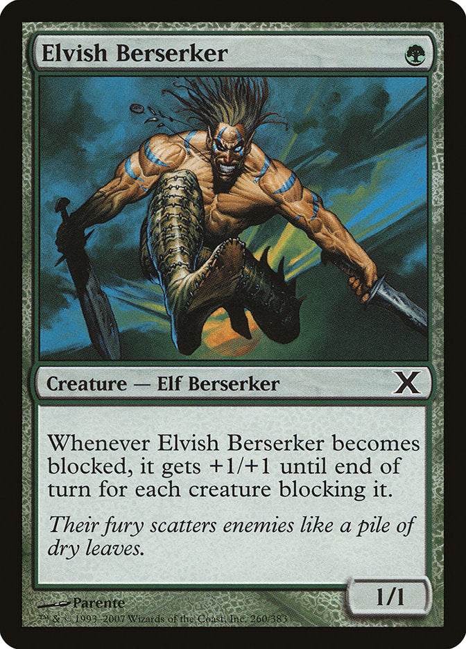 Elvish Berserker [Tenth Edition] | Galaxy Games LLC
