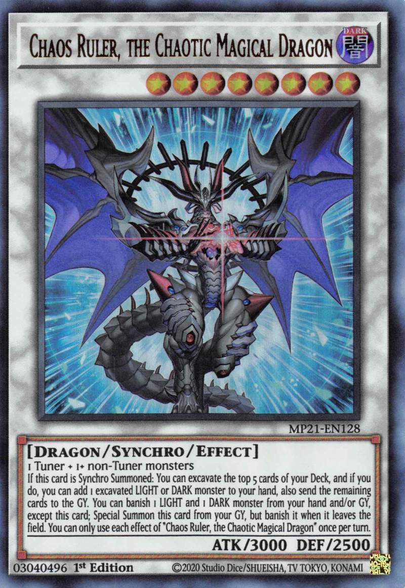 Chaos Ruler, the Chaotic Magical Dragon [MP21-EN128] Ultra Rare | Galaxy Games LLC