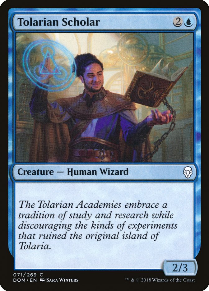 Tolarian Scholar [Dominaria] | Galaxy Games LLC