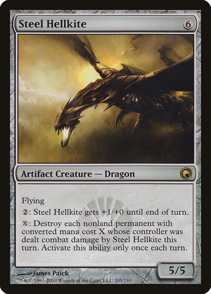 Steel Hellkite [Scars of Mirrodin] | Galaxy Games LLC