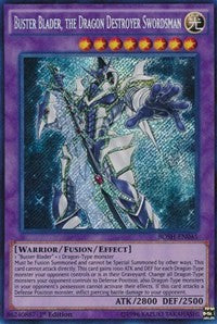 Buster Blader, the Dragon Destroyer Swordsman [BOSH-EN045] Secret Rare | Galaxy Games LLC