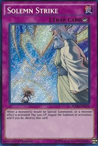 Solemn Strike [BOSH-EN079] Secret Rare | Galaxy Games LLC