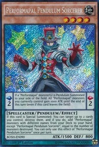 Performapal Pendulum Sorcerer [BOSH-EN090] Secret Rare | Galaxy Games LLC