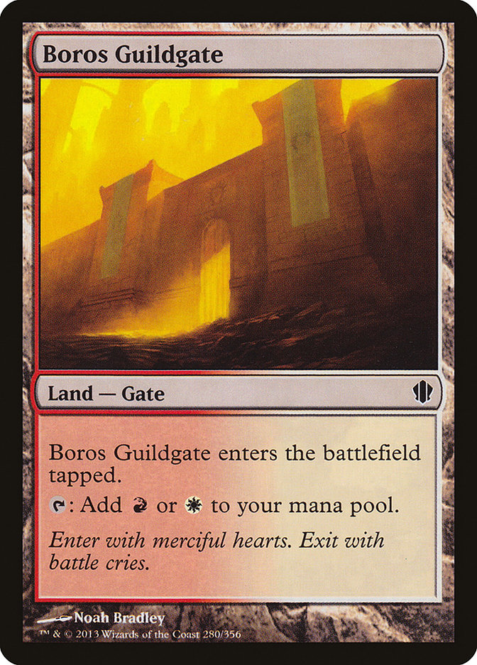Boros Guildgate [Commander 2013] | Galaxy Games LLC