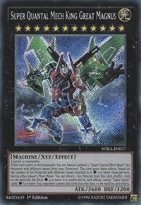 Super Quantal Mech King Great Magnus [WIRA-EN037] Secret Rare | Galaxy Games LLC