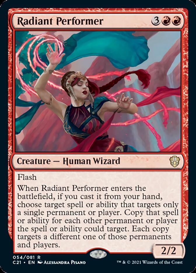 Radiant Performer [Commander 2021] | Galaxy Games LLC