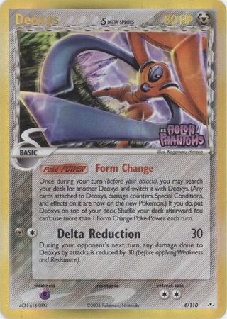 Deoxys (4/110) (Delta Species) (Stamped) [EX: Holon Phantoms] | Galaxy Games LLC