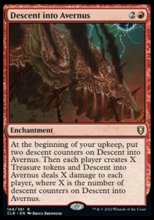 Descent into Avernus [Commander Legends: Battle for Baldur's Gate] | Galaxy Games LLC
