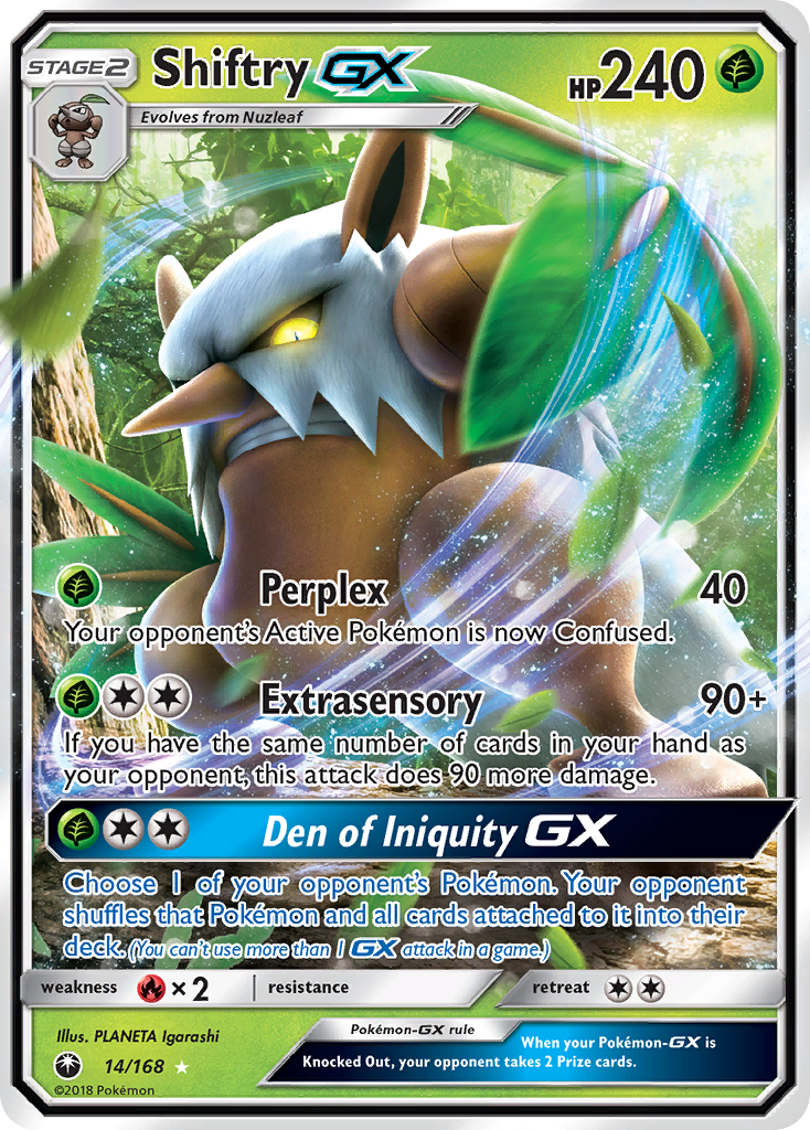 Shiftry GX (14/168) [Sun & Moon: Celestial Storm] | Galaxy Games LLC