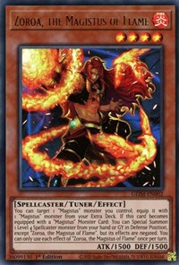 Zoroa, the Magistus of Flame [GEIM-EN002] Ultra Rare | Galaxy Games LLC