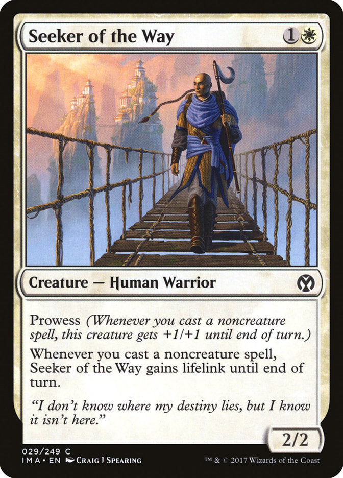 Seeker of the Way [Iconic Masters] | Galaxy Games LLC