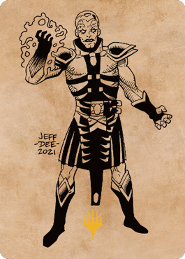 Jon Irenicus, Shattered One Art Card (67) (Gold-Stamped) [Commander Legends: Battle for Baldur's Gate Art Series] | Galaxy Games LLC