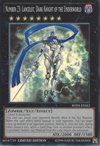 Number 23: Lancelot, Dark Knight of the Underworld [BOSH-ENSE2] Super Rare | Galaxy Games LLC